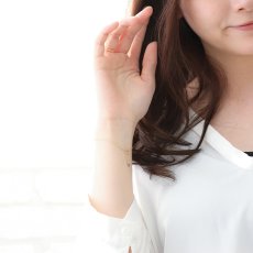 Chiffon line ブレスレット 0.9mm幅の着用イメージ（9）