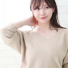 Vetta マイクロベイビークロス ペンダントの着用イメージ（5）
