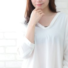 Chiffon line ブレスレット 0.9mm幅の着用イメージ（7）