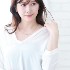 パイプロープチェーン 2mm幅の着用イメージ（6）