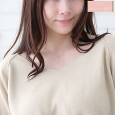 No.1 ソリッドクロス ペンダントの着用イメージ（6）