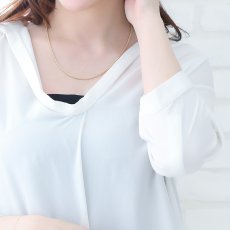 パイプロープチェーン 2mm幅の着用イメージ（6）