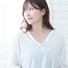 パイプロープチェーン 2mm幅の着用イメージ（6）