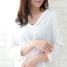 Chiffon line ブレスレット 0.9mm幅の着用イメージ（8）