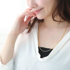 パイプロープチェーン 2mm幅の着用イメージ（5）