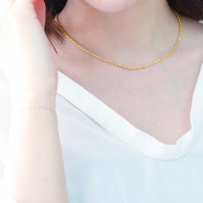 パイプロープチェーン 2mm幅の着用イメージ（5）