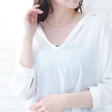 パイプロープチェーン 2mm幅の着用イメージ（7）