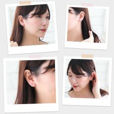 Killian ホースシュー スタッドピアスの着用イメージ（5）