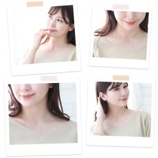 Vetta マイクロベイビークロス ペンダントの着用イメージ（2）