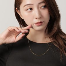 画像4: Amalfi チェーン 1.1mm幅｜K18 イエローゴールド｜45cm (4)