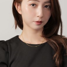 画像2: Amalfi チェーン 1.8mm幅｜K18 イエローゴールド｜45cm (2)