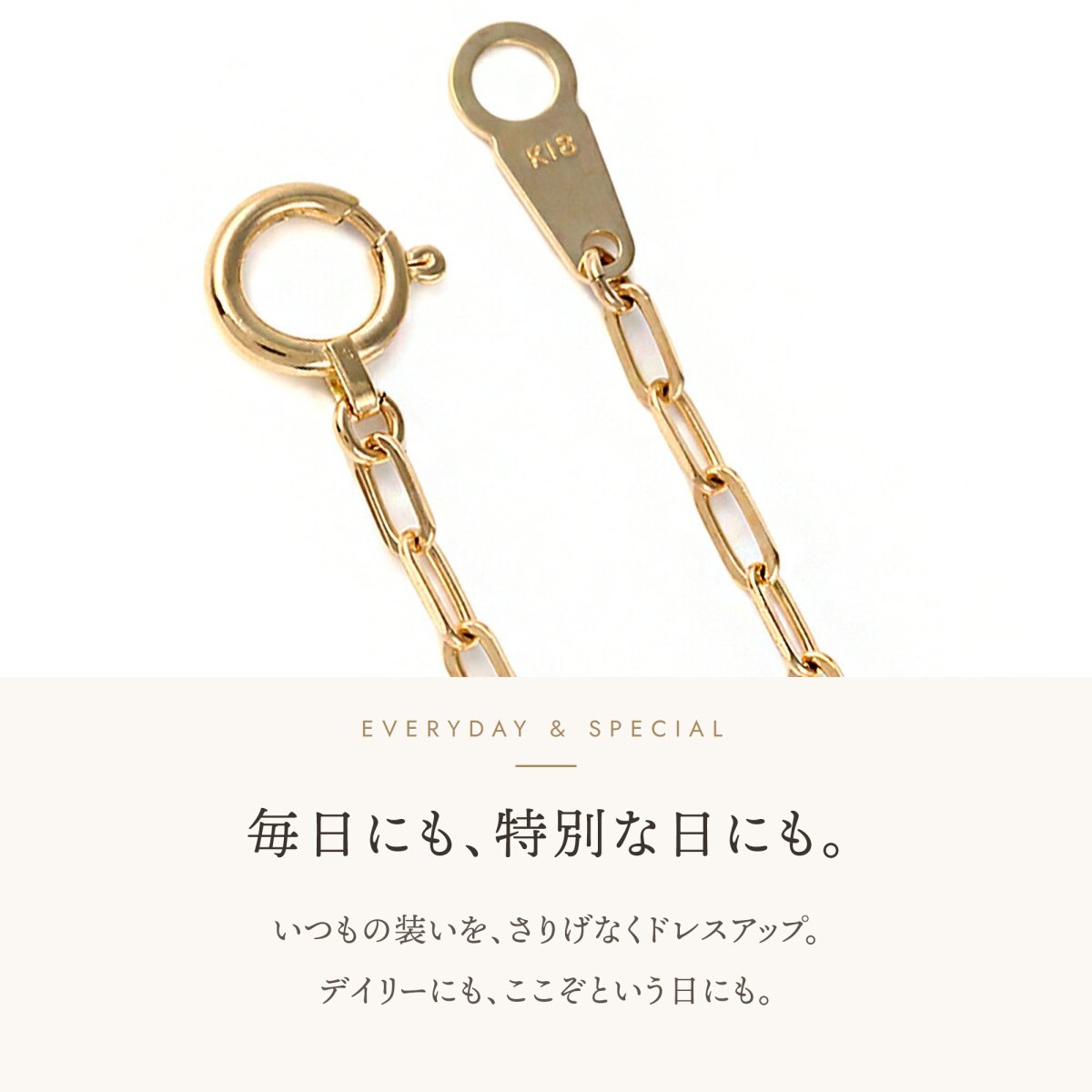 スクエアロロチェーンの引き輪とプレート