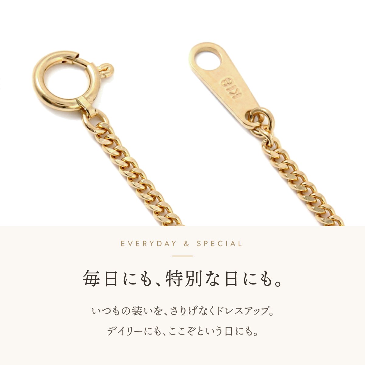 New Standard キヘイチェーンの引き輪とプレート