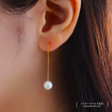 Perla 淡水パール アメリカンピアスの着用イメージ（6）
