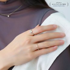 Lucianna ダイヤモンド リングの着用イメージ（5）