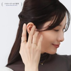 Lucianna ダイヤモンド リングの着用イメージ（5）
