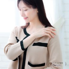 Coralie 淡水パール ステーション ブレスレットの着用イメージ（7）