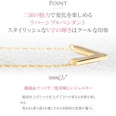 Rosalia Vライン バー ネックレスの特長