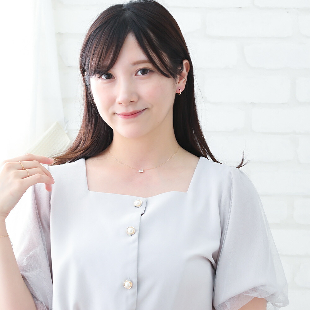 Reason ダイヤモンド0.06ct 中折れピアス K18 イエローゴールド 片耳(1点) 画像4
