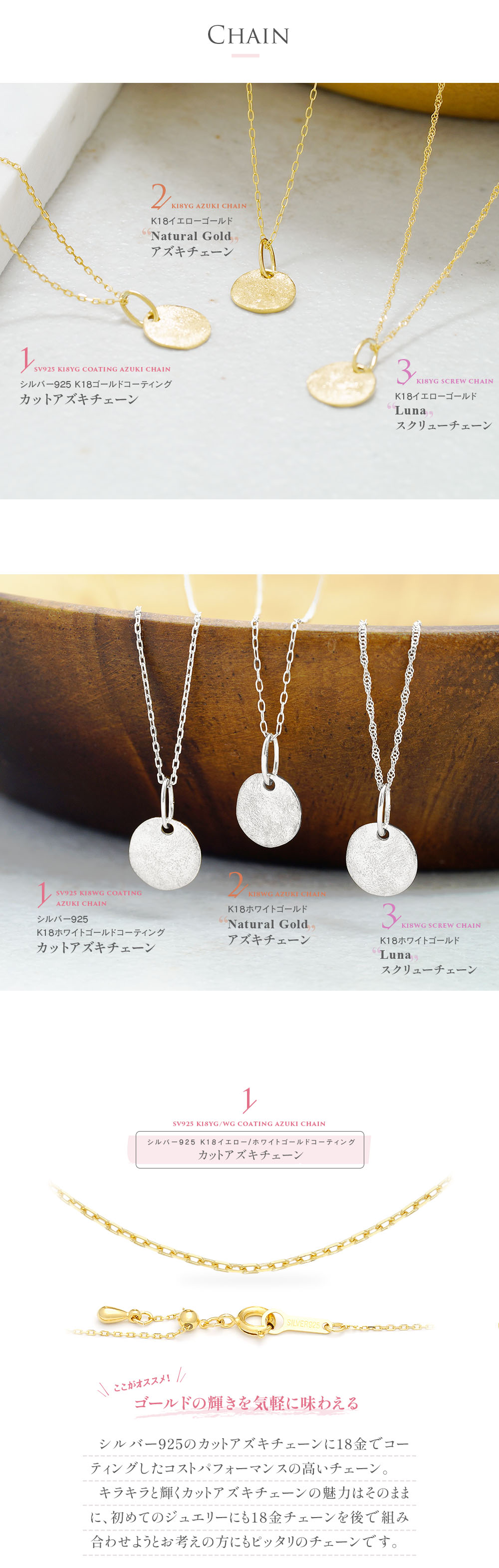 Neos スターフィニッシュ コイン 2WAYペンダント K18 ホワイトゴールド ペンダントトップのみ 画像11